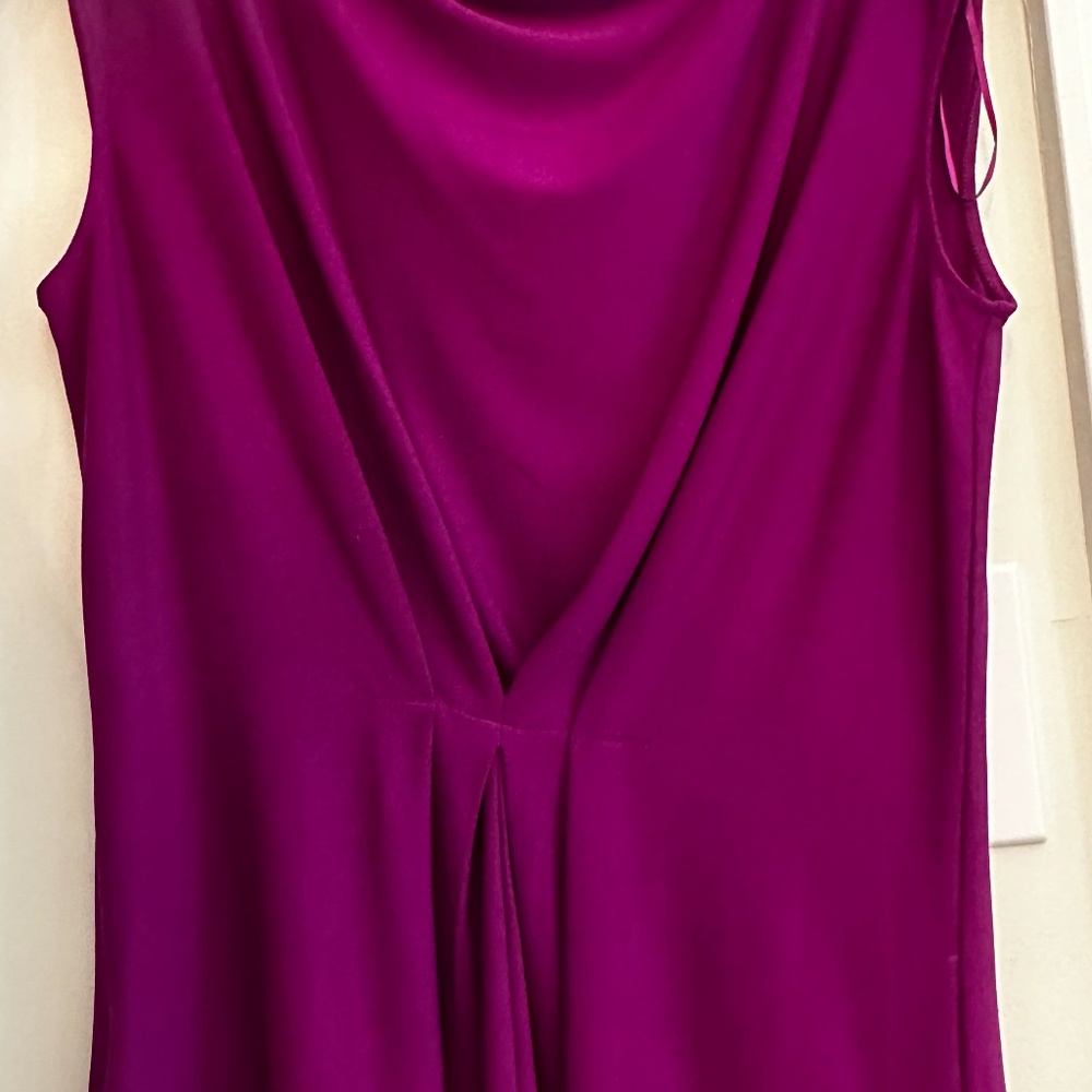 Ann Taylor Sleeveless Shell Top, Size L